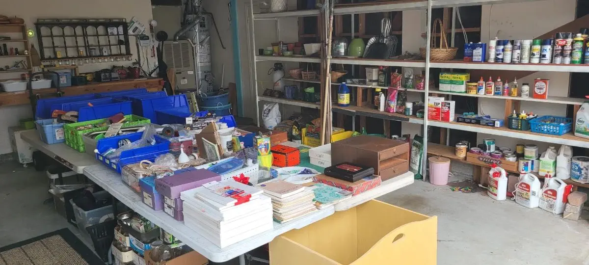 Furnished room 3 before The Right Stuff estate sale and cleanout