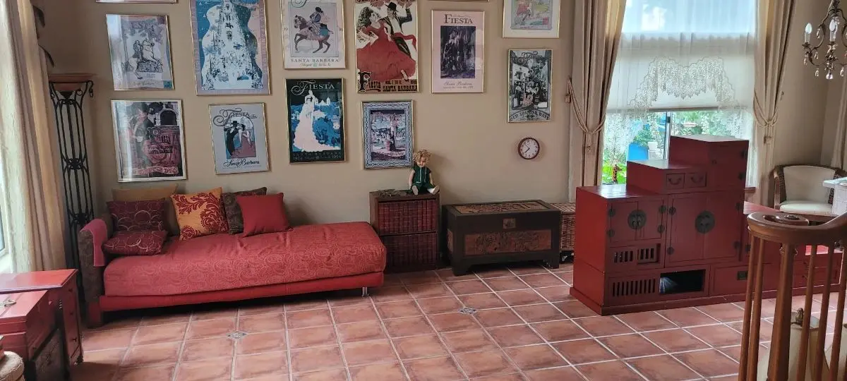 Furnished room 5 before The Right Stuff estate sale and cleanout